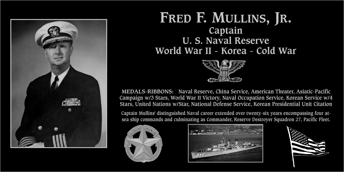 Fred F Mullins jr